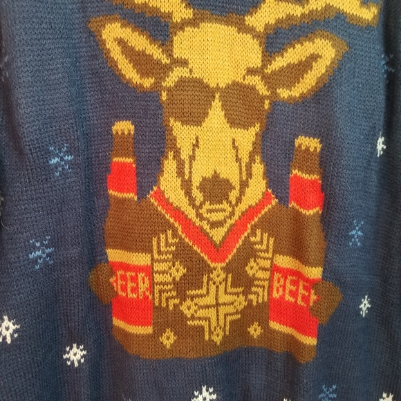 Ugly Christmas Sweater Reindeer Party - Picture 3 of 4